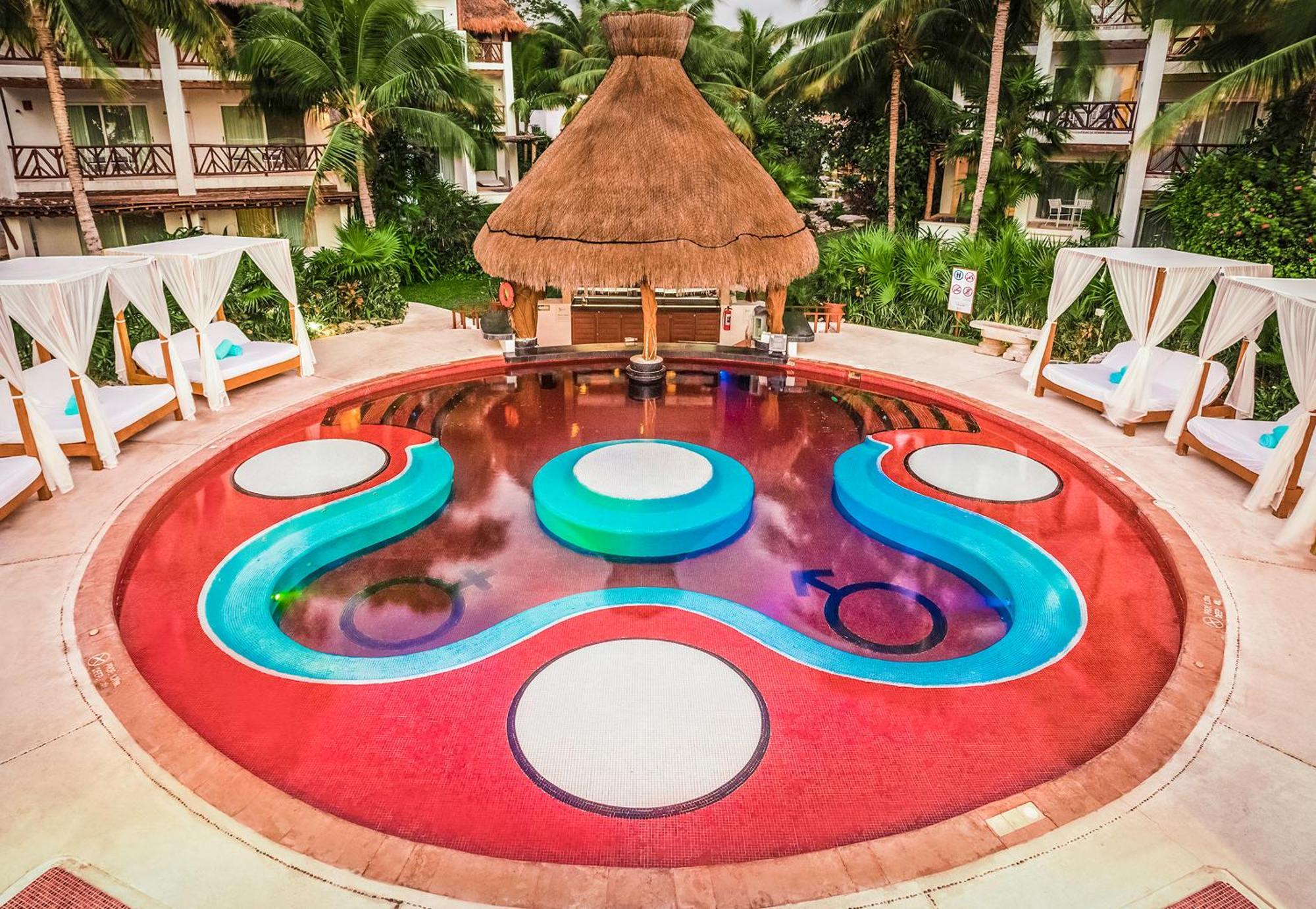 Desire Riviera Maya Pearl Resort All Inclusive - Couples Only Puerto Morelos Eksteriør billede